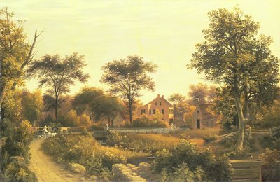 Hacienda de Nueva Inglaterra, 1839 de Samuel Lancaster Gerry